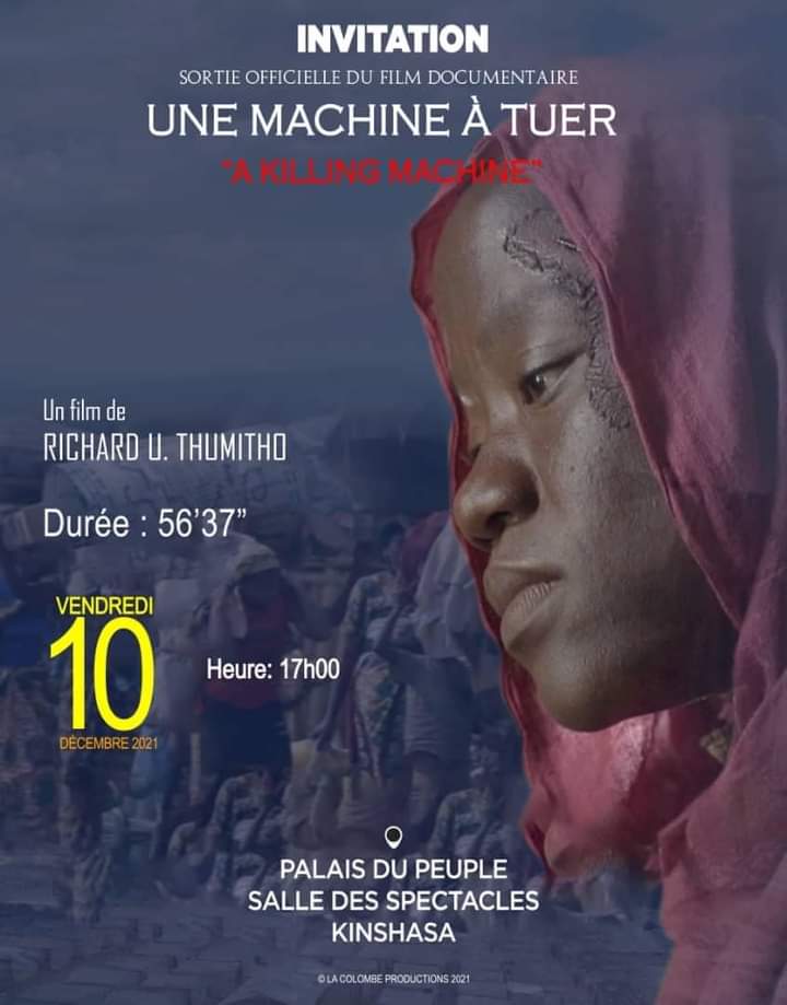 Kinshasa présentation de « une machine à tuer », un film sur les